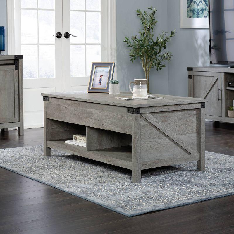 Bridge Acre Rustic Farmhouse Lift Top Coffee Table - Sauder