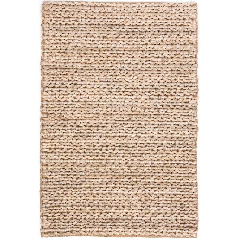 Jute Handwoven Bleached Oak Rug