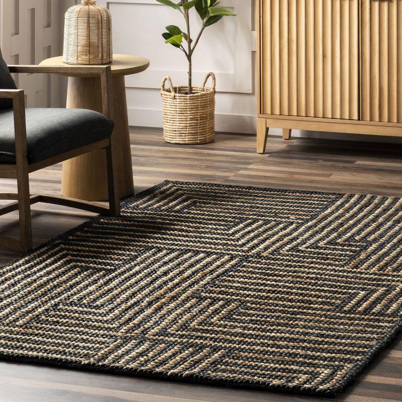 Grassland Handwoven Jute Area Rug