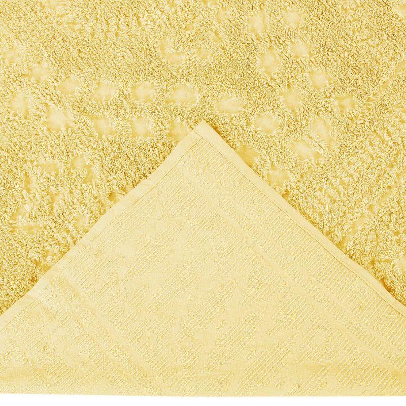 Luxurious Sunshine Yellow 100% Cotton King-Sized Reversible Bedspread