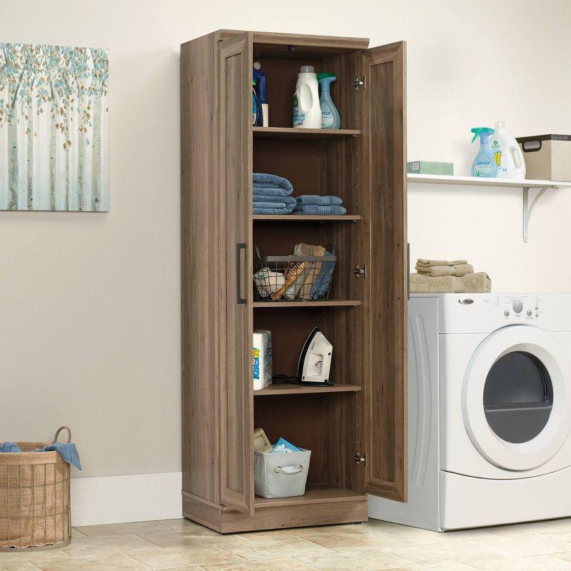 Salt Oak Freestanding Cupboard with Adjustable Shelving