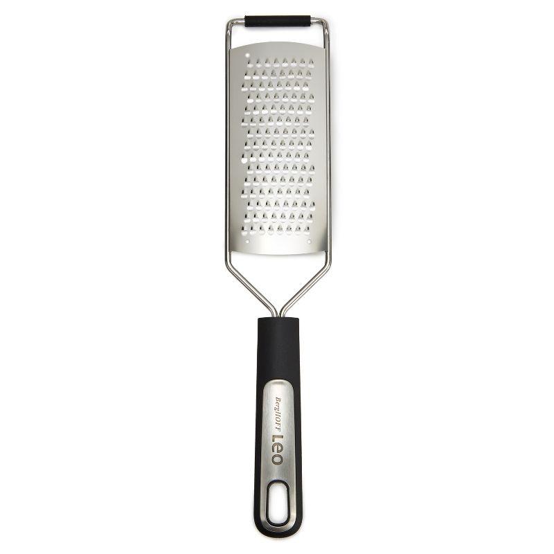 Graphite Stainless Steel Hand Grater with Recycled Handle, 12.5"