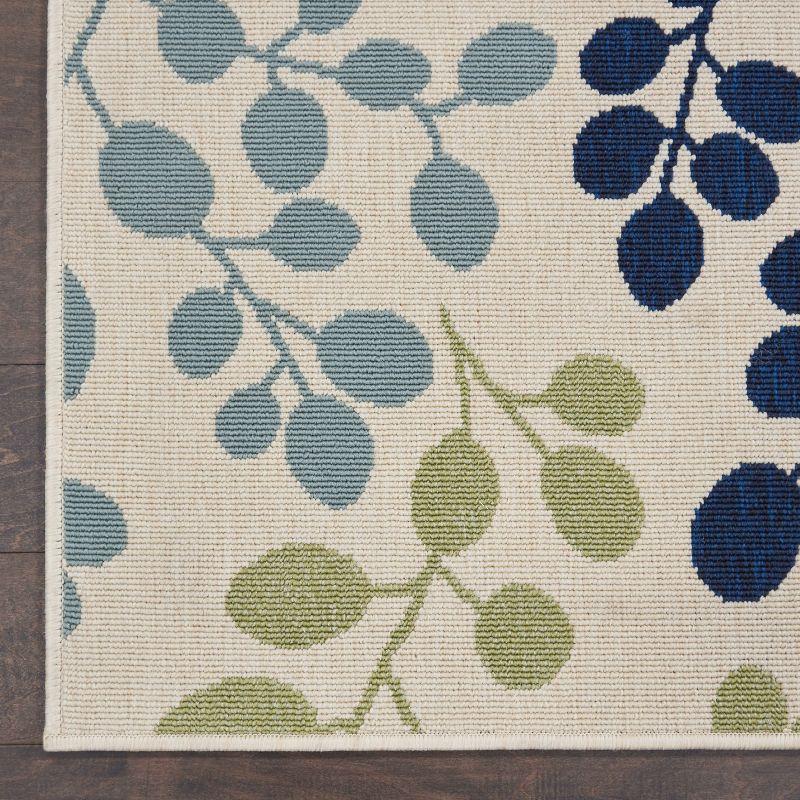 Nourison Caribbean Ivory Indoor/Outdoor Area Rug