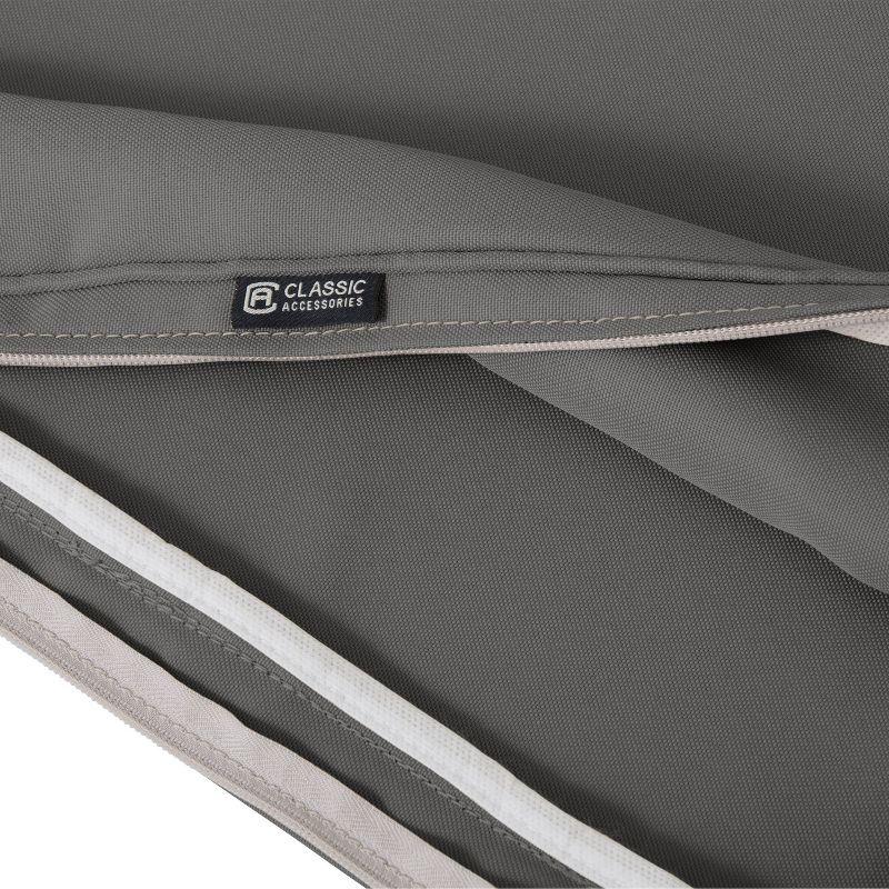 Classic Accessories 25"x22" Montlake Water Resistant Patio Lounge Back Cushion: FadeSafe, Zippered