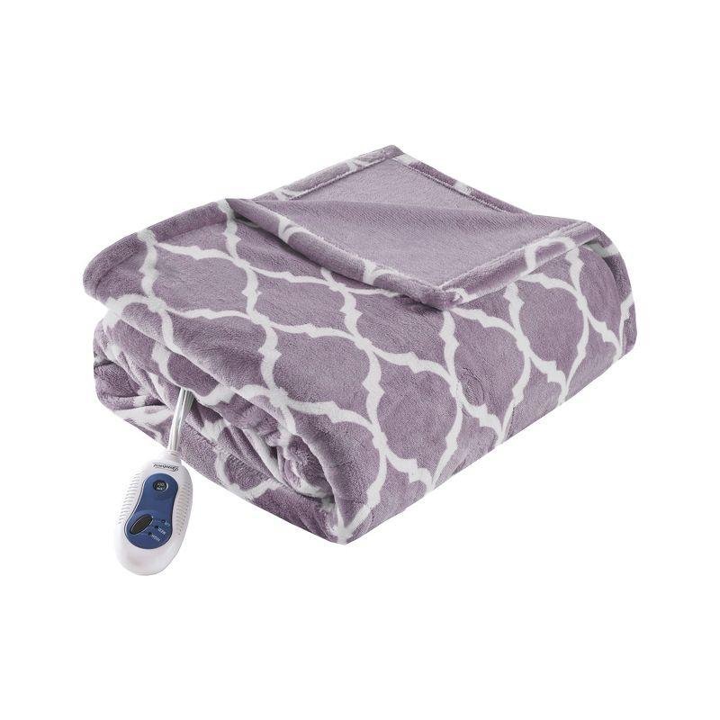 Beautyrest Beautyrest Heated Ogee Oversized Throw