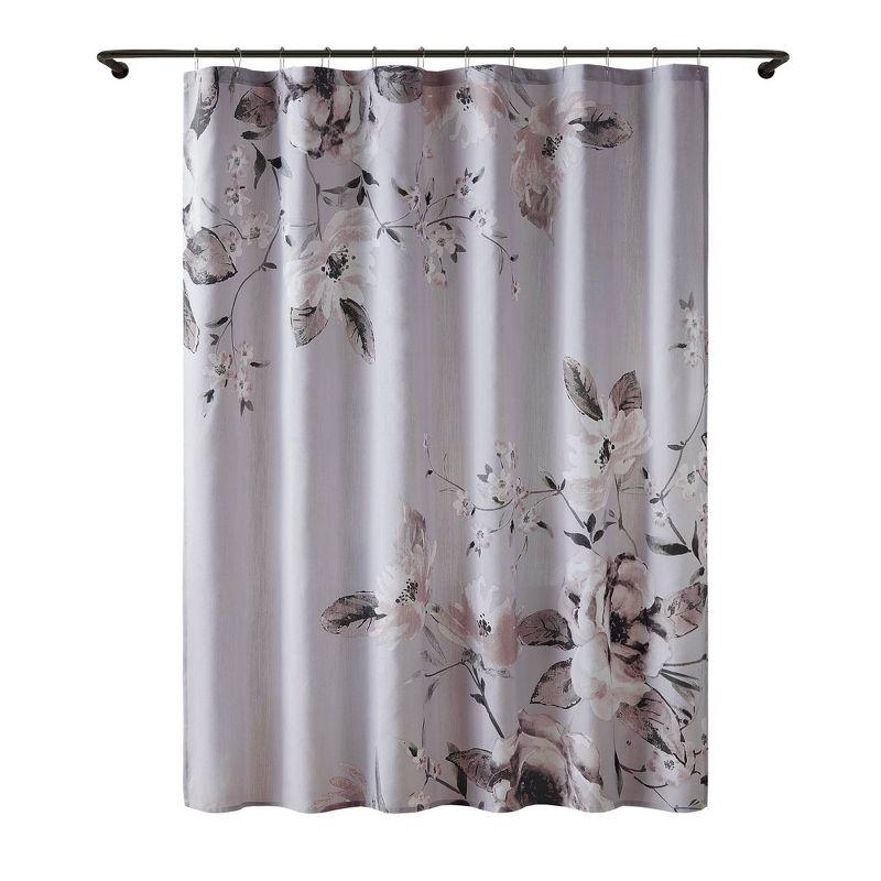 Raphel Cotton Blend Floral Shower Curtain