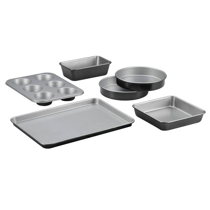 Cuisinart 6-Piece Silver Non-Stick Bakeware Set