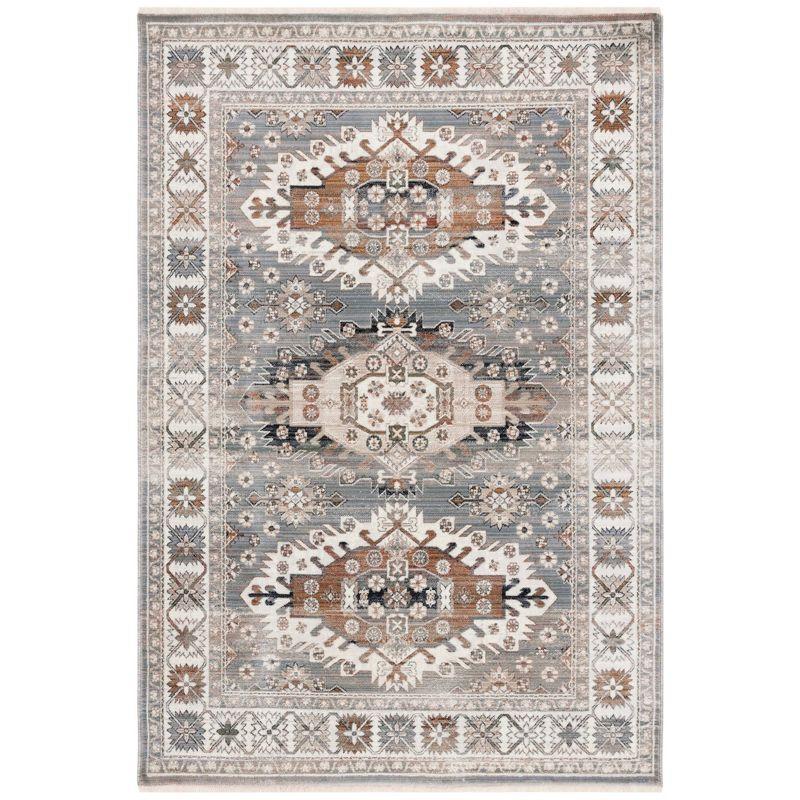 Vintage Persian VTP645 Power Loomed Area Rug - Grey/Cream - 5'3"x7'7" - Safavieh.