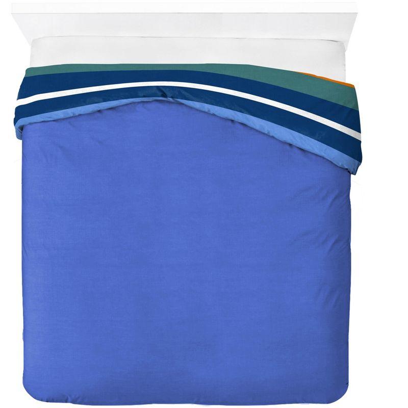 Saturday Park Saturday Park Vintage Stripe 100% Organic Cotton Duvet Cover & Sham Set