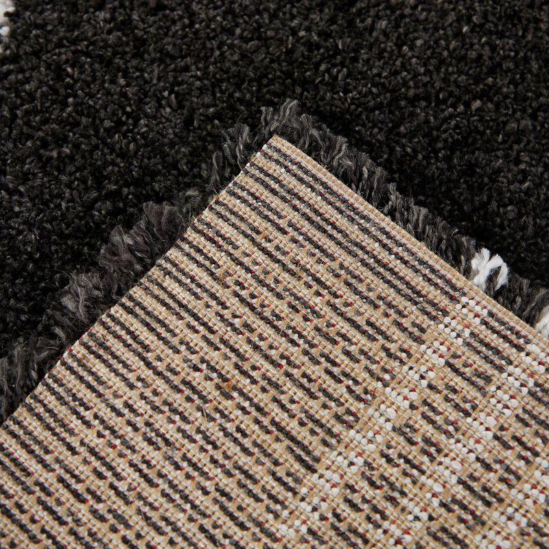 Morin Geometric Shag Area Rug