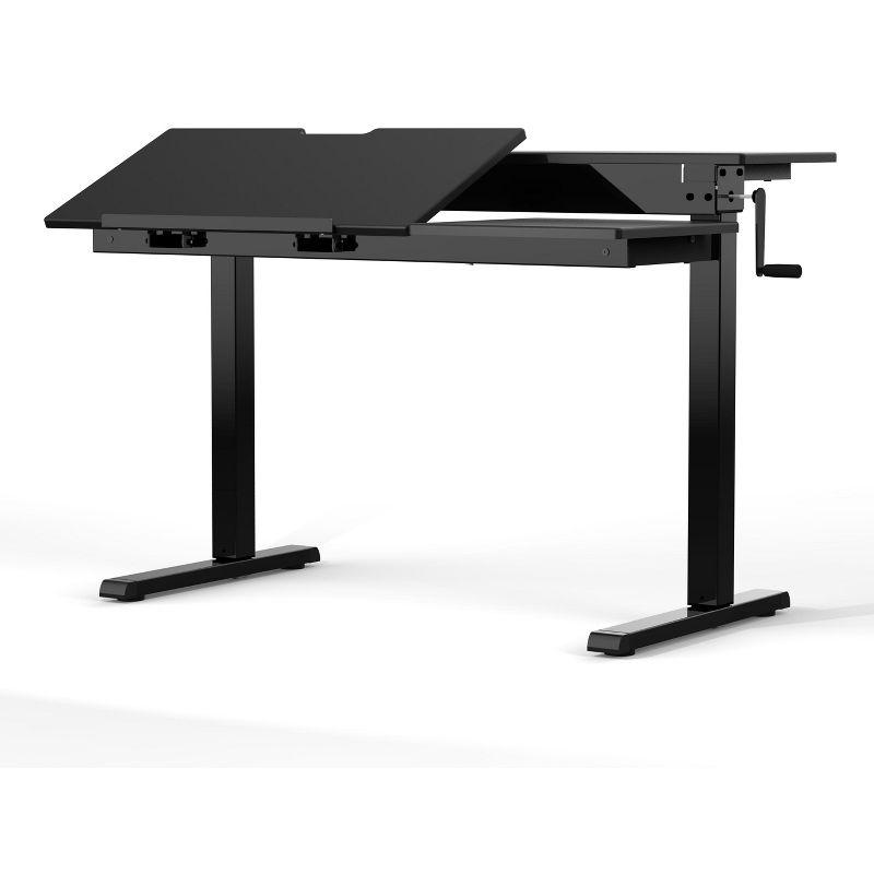 Leidah Adjustable Metal Base Standing Desk