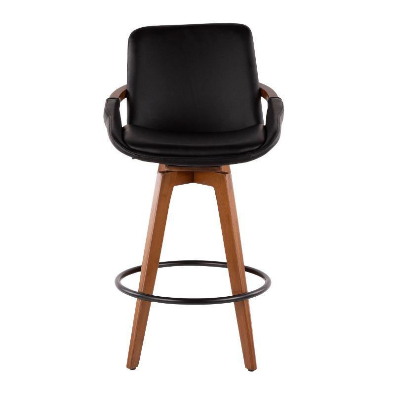 26" Cosmo Mid-Century Modern Counter Height Barstool - LumiSource