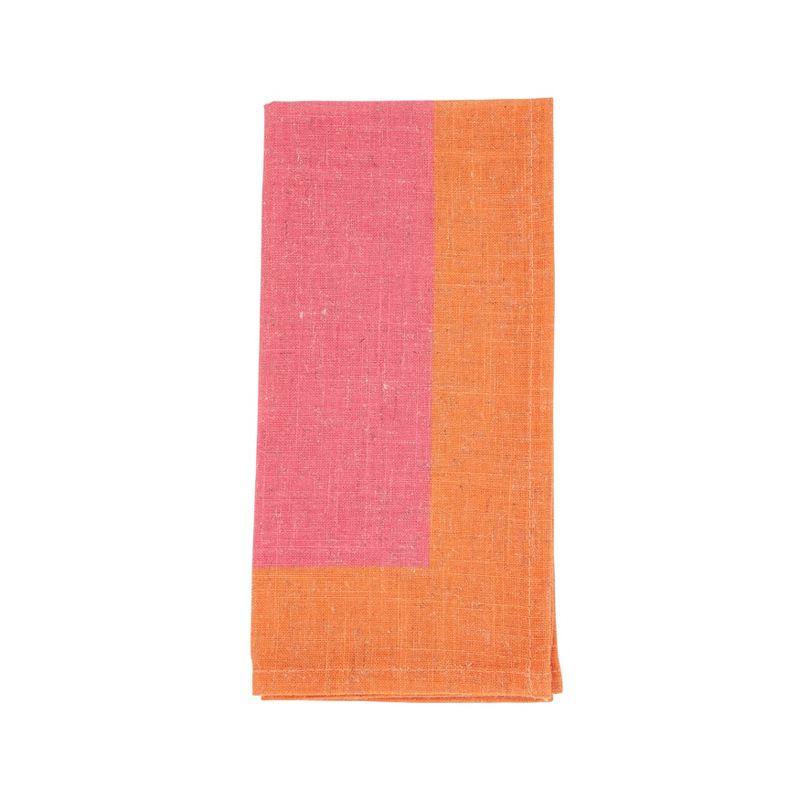 85% Polyester - 15% Linen No Pattern Rectangle Napkin