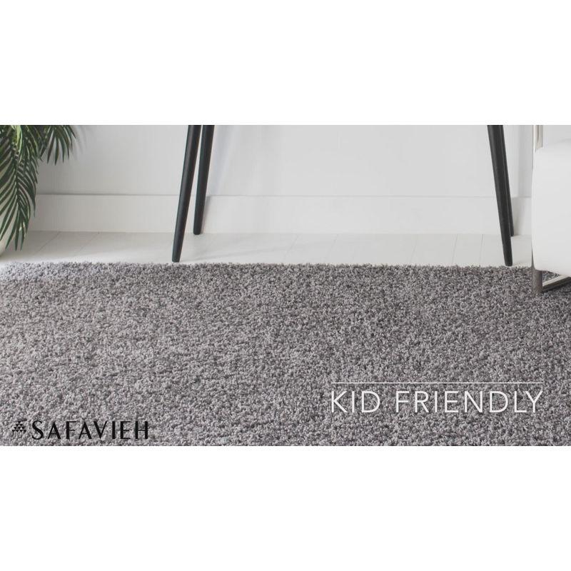 Primo Shag PRM300 Power Loomed Area Rug - Aqua - 5'3"x7'6" - Safavieh.