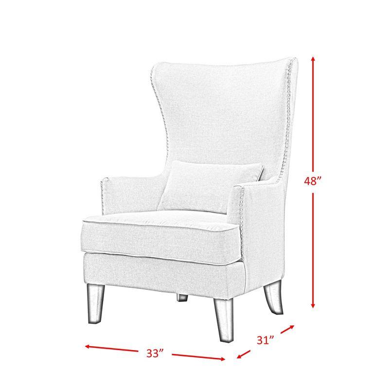 Karson High Back Upholstered Chair - Picket House Furnishings