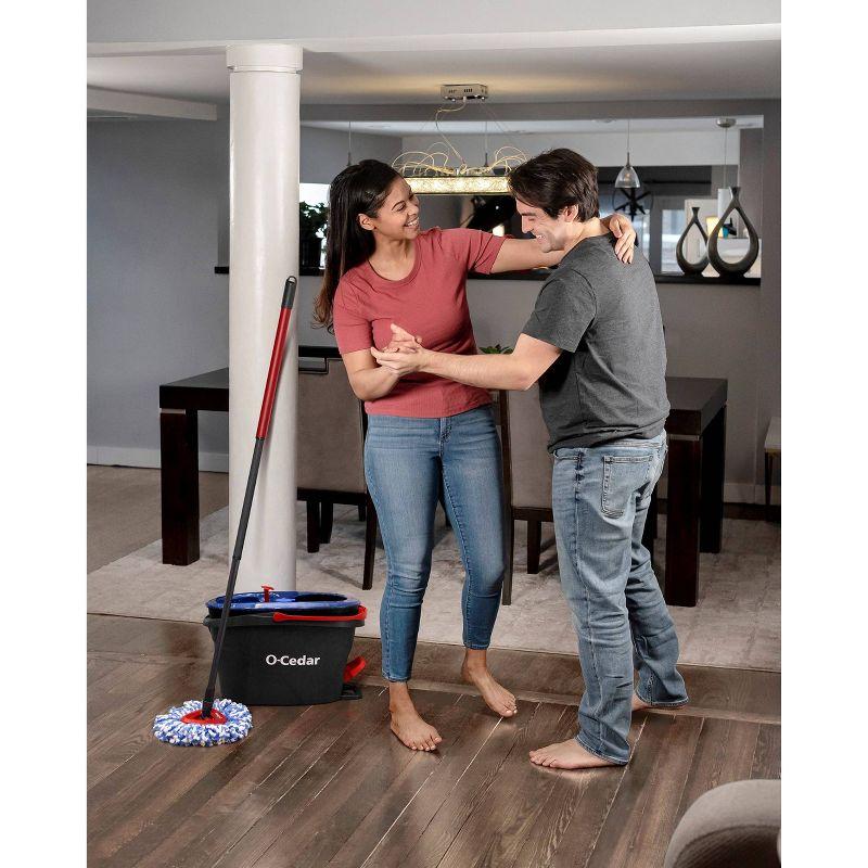 O-Cedar EasyWring RinseClean Spin Mop & Bucket System