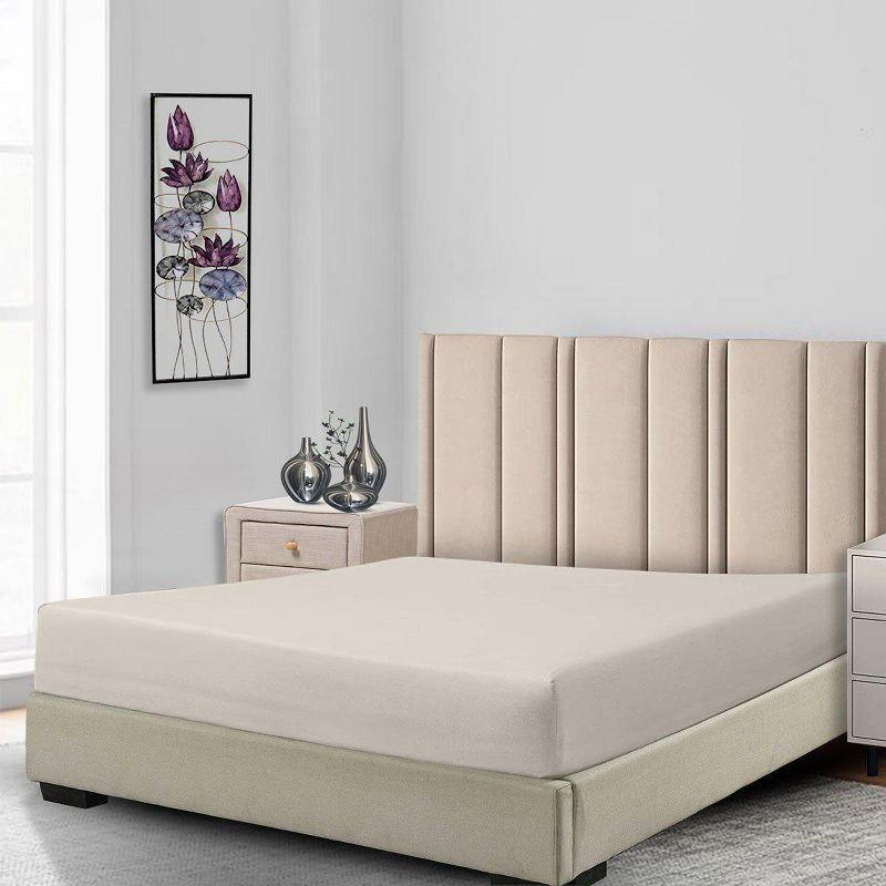 Low Profile Fitted Sheet (7-10 Inches) 650 Thread Count White Full
