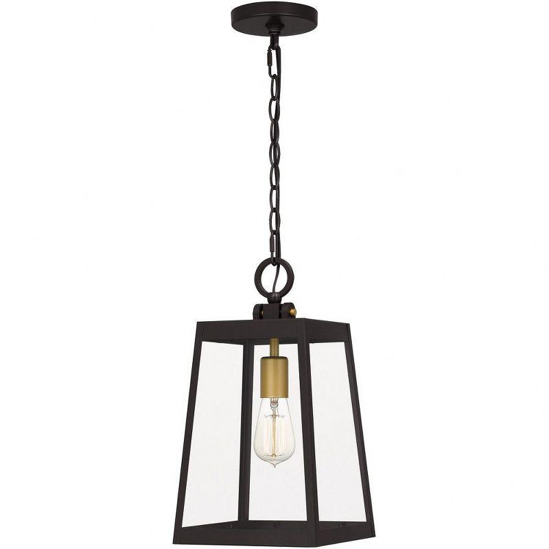 Amberly Grove Western Bronze and Brass Outdoor Pendant Light