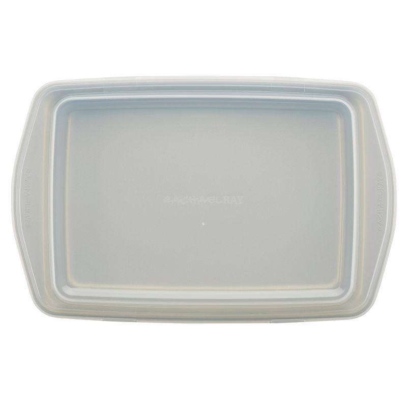 Rachael Ray 10pc Bakeware Set: Nonstick Steel Baking Pans & Sheets, Even-Heating, Dishwasher-Safe, Oven-Safe to 450°F