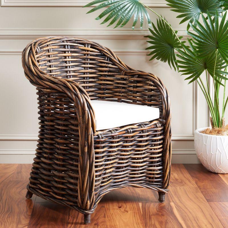 Nita Club Chair - SEA7003A - Natural - Safavieh