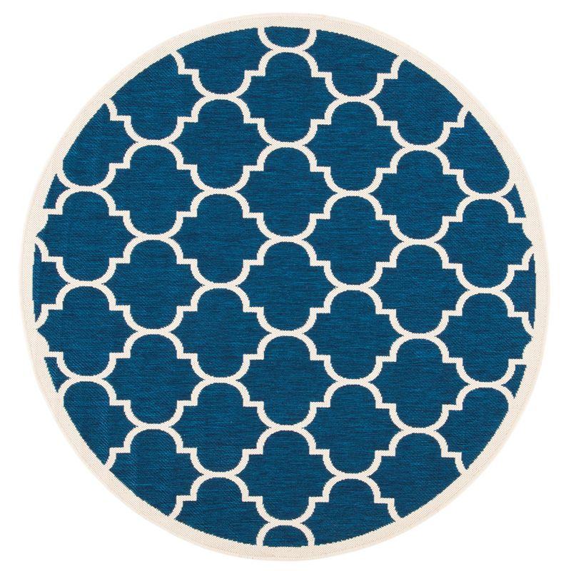 Courtyard Performance Geometric Rug