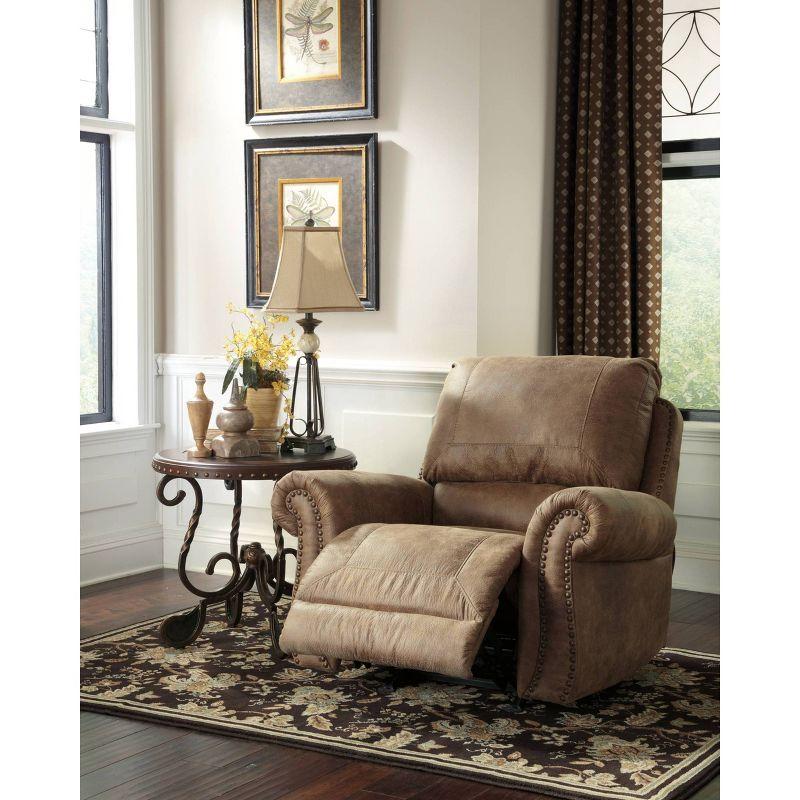 Larkinhurst Rocker Power Recliner Earth: Oversized Chair, Gentle Motion - Signature Design by Ashley