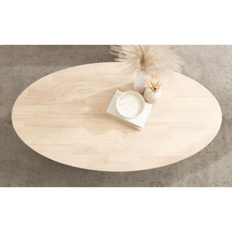 Kate and Laurel Nylah Oval Coffee Table