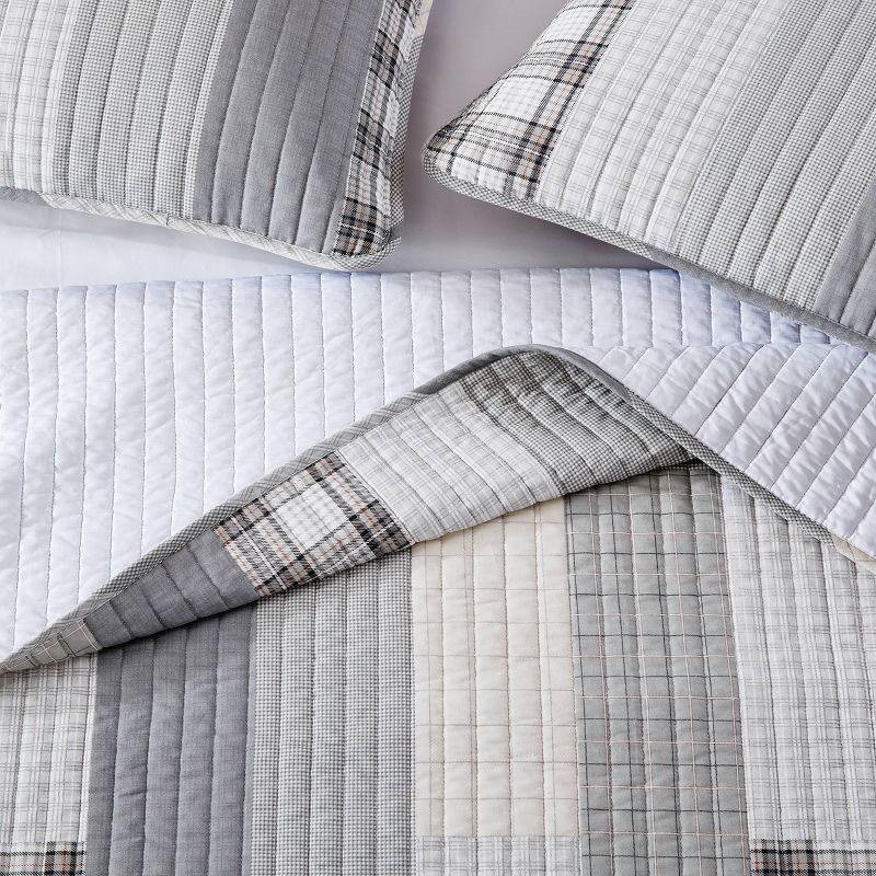 Eddie Bauer Eddie Bauer Fairview Grey Cotton 4 Piece Daybed Cover Set