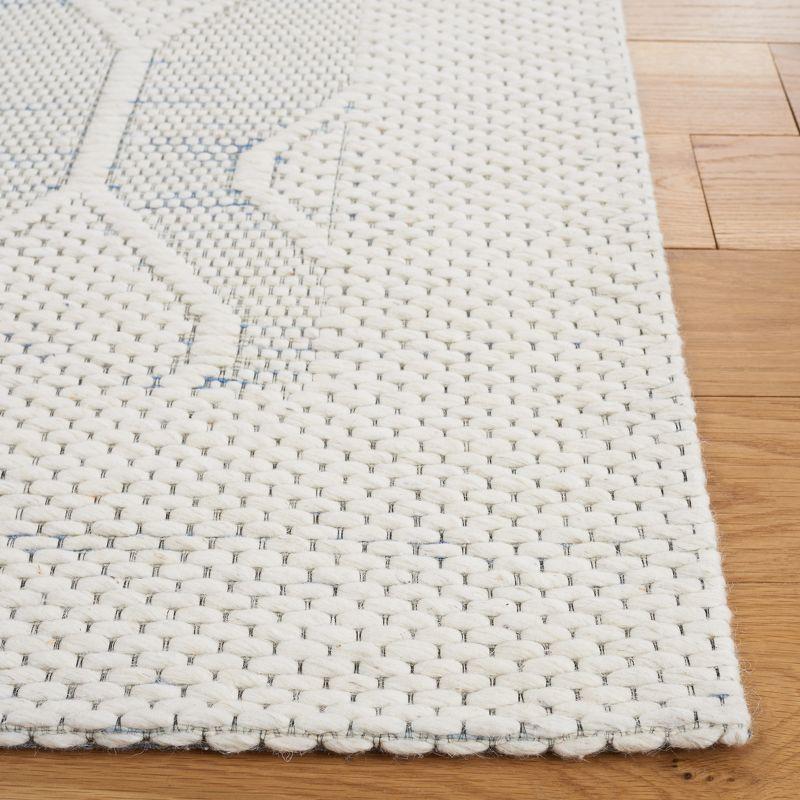 Marbella MRB312 Hand Loomed Indoor Area Rug - Light Blue/Ivory - 5'x8' - Safavieh