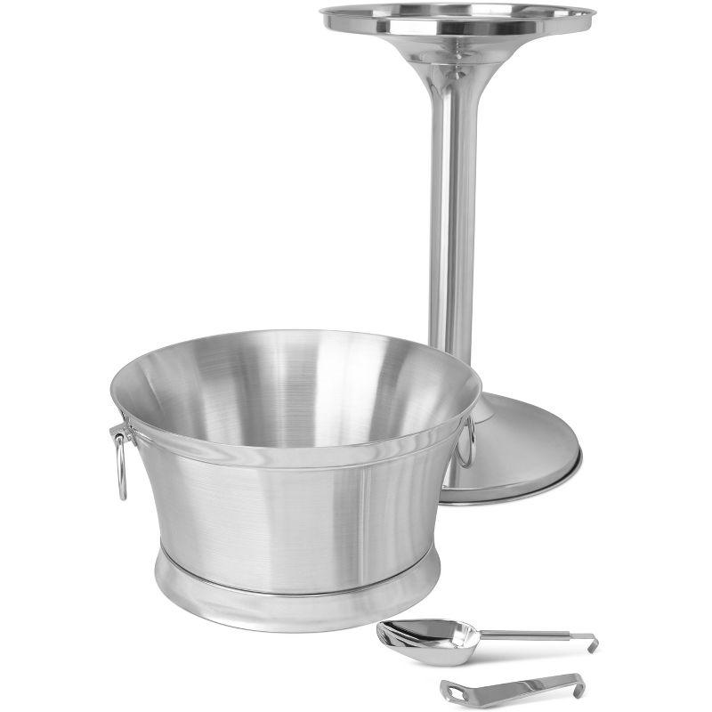 BirdRock Home Stainless Steel Bucket Stand