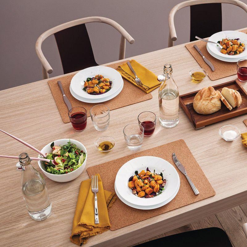 Bormioli Rocco Giara Glass Bottle with Airtight Clamp Lid, 33.75 oz - BPA-Free Bottle, Leakproof Glassware - Made in Italy (Clear)