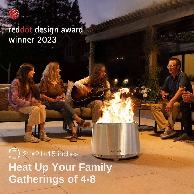 EAST OAK EAST OAK Smokeless Outdoor Fire Pit