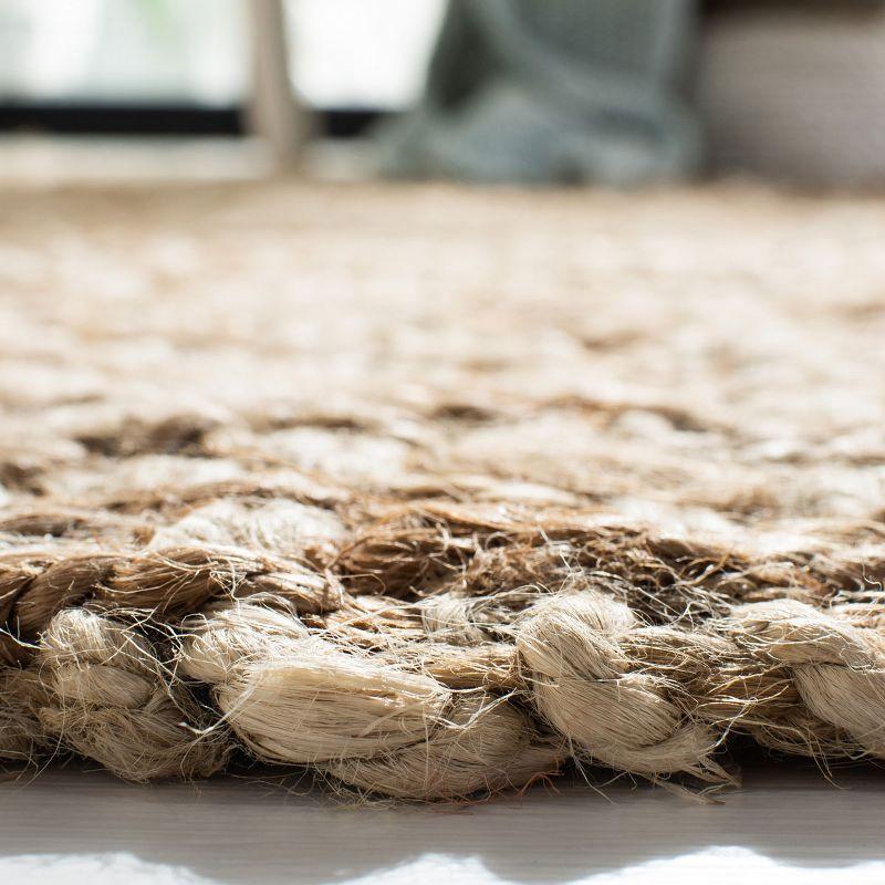 Natural Fiber NF458 Hand Woven Indoor Runner Rug - Bleach/Natural - 2'6"x10' - Safavieh.