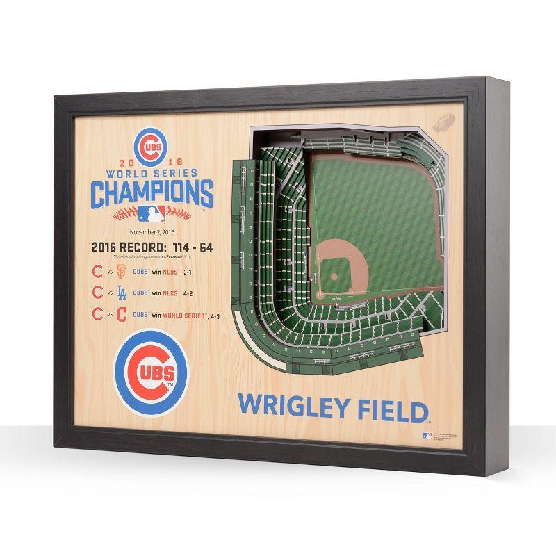 YouTheFan MLB 25-Layer StadiumViews 3D Wall Art