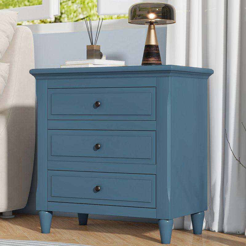 Bella Depot 3-Drawer Nightstand