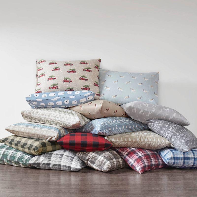 Woolrich 100% Cotton Flannel Sheet Set