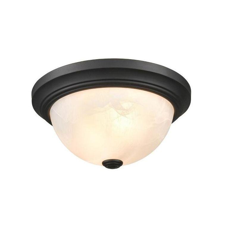 Andreyah Glass Flush Mount