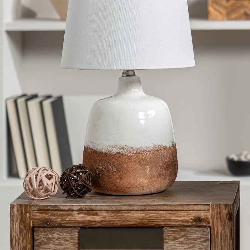 nuLOOM 18-inch Ombre Ceramic Table Lamp