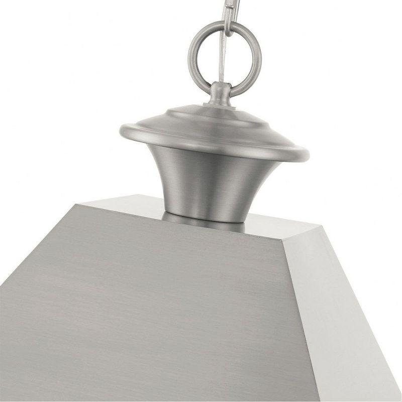 Livex Lighting Wentworth 3 - Light Pendant in  Brushed Nickel