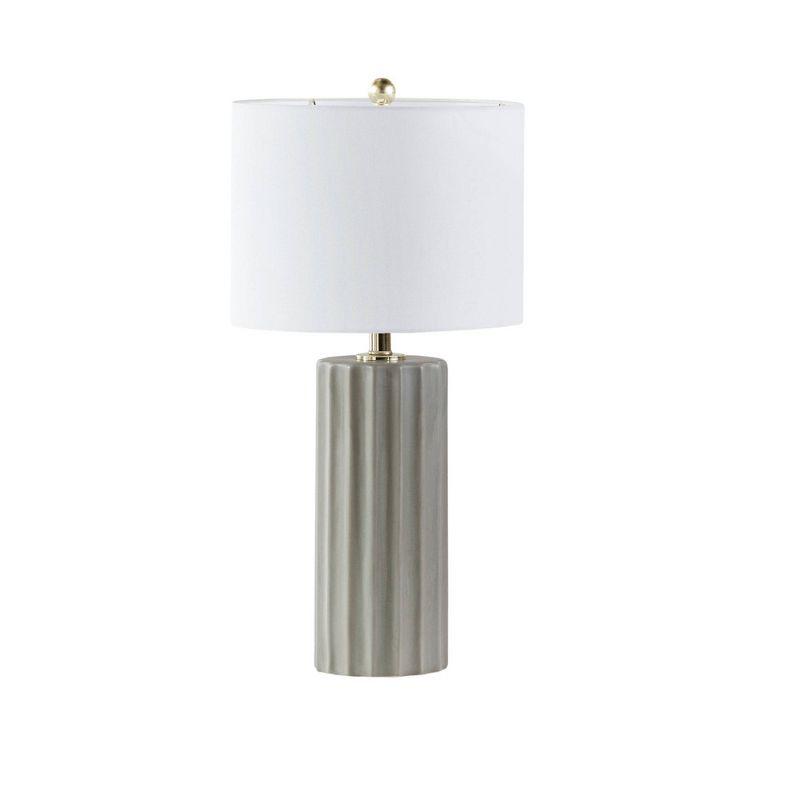 Martha Stewart Glendale Ribbed Ceramic Table Lamp