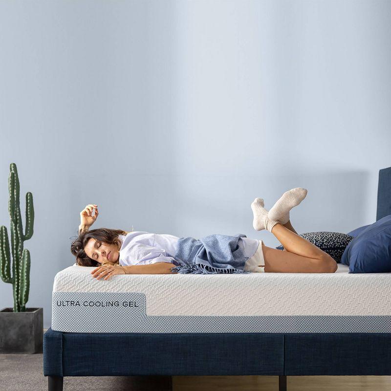 Zinus 12" Ultra Cooling Gel Memory Foam Mattress - Twin