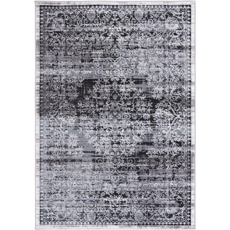 Amelia ALA298 Power Loomed Area Rug - Charcoal/Gray - 5'5"x7'7" - Safavieh.