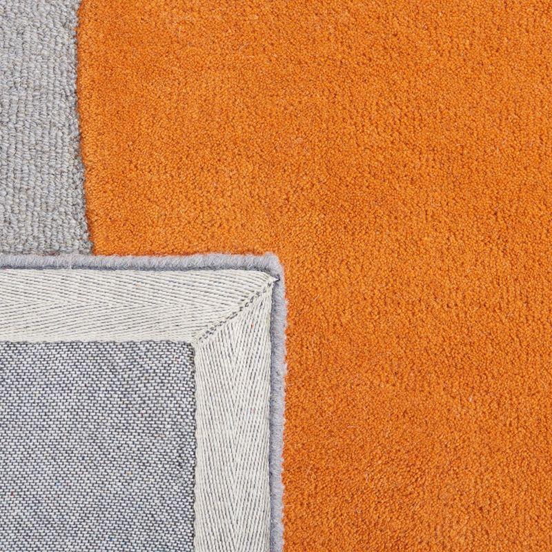 Rodeo Drive RD860 Hand Tufted Accent Rug - Grey/Rust - 2'x3' - Safavieh.