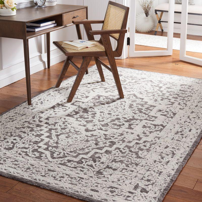Bungalow Rose Roslyn Hand Tufted 80% Wool And 20% Cotton Oriental Rug