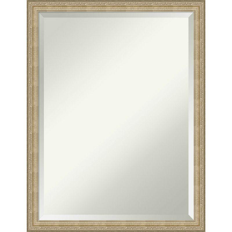 Amanti Art Paris Champagne Beveled Wall Mirror 26.25 x 20.25 in.