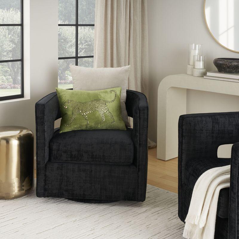 Mina Victory Sofia Sequins 58% Viscose 42% Cotton Throw Pillow (Set of 2)