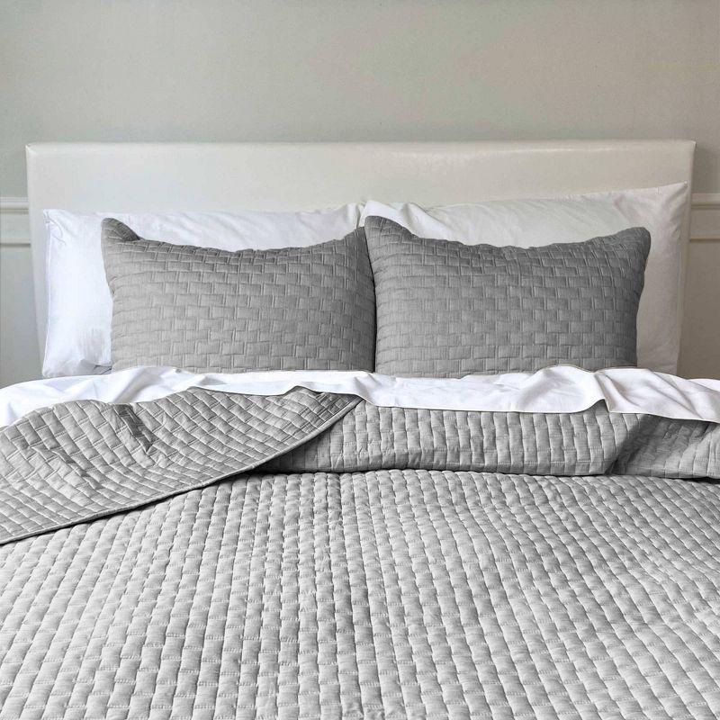 BedVoyage BedVoyage Melange from Bamboo Cotton Quilted Coverlet