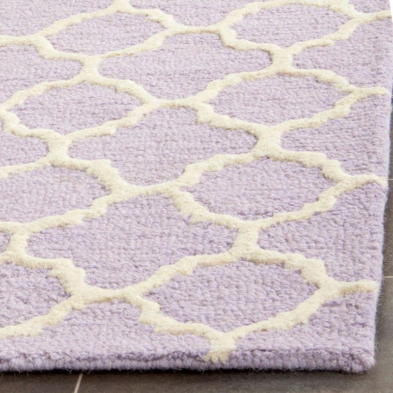 Cambridge CAM130 Tufted Indoor Area Rug - Lavander/Ivory - 5'x8' - Safavieh
