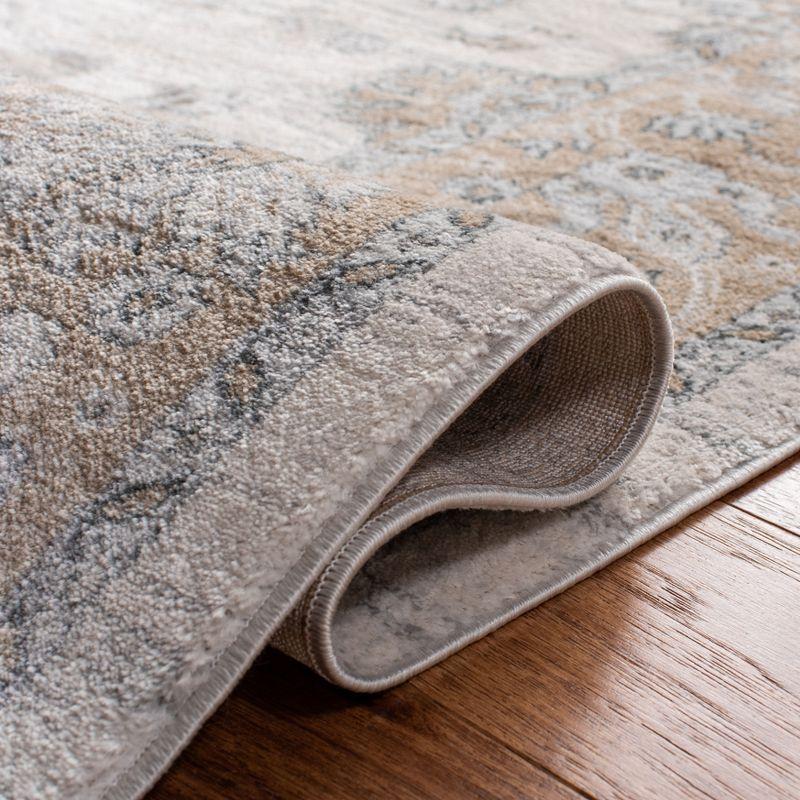 Isabella ISA940 Power Loomed Area Rug - Cream/Beige - 6'7"x6'7" - Safavieh.