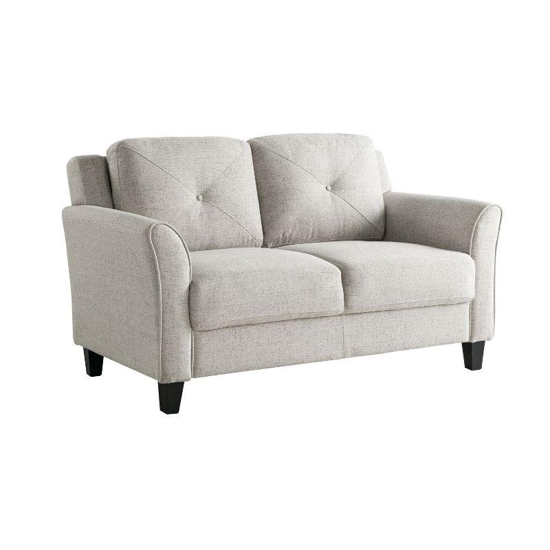 Lifestyle Solutions Harper Loveseat Woven Beige